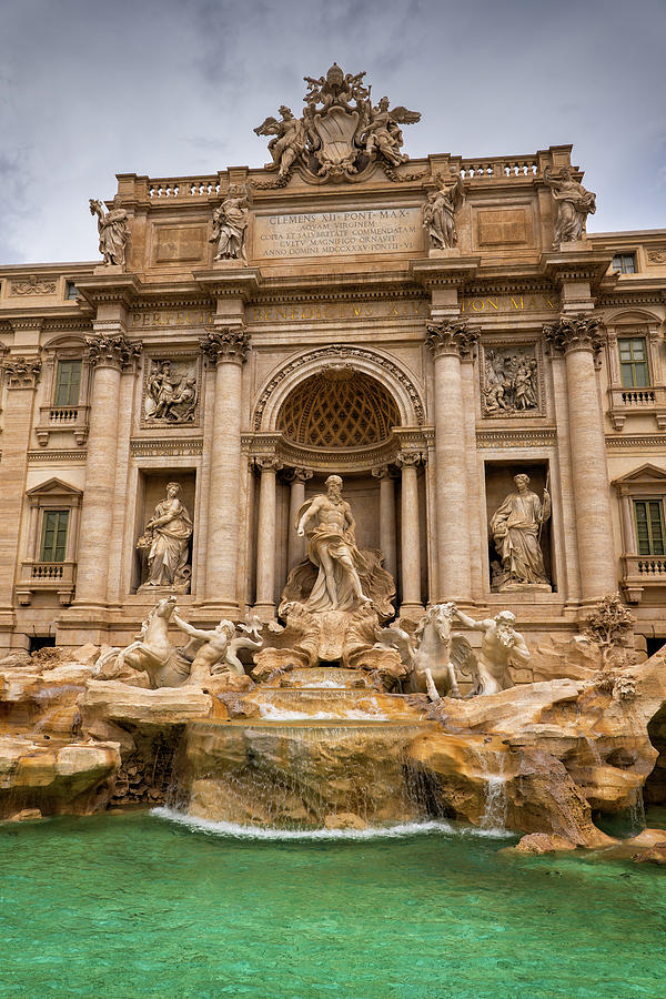 The Trevi Fountain In Rome, Italy Photograph by Artur Bogacki