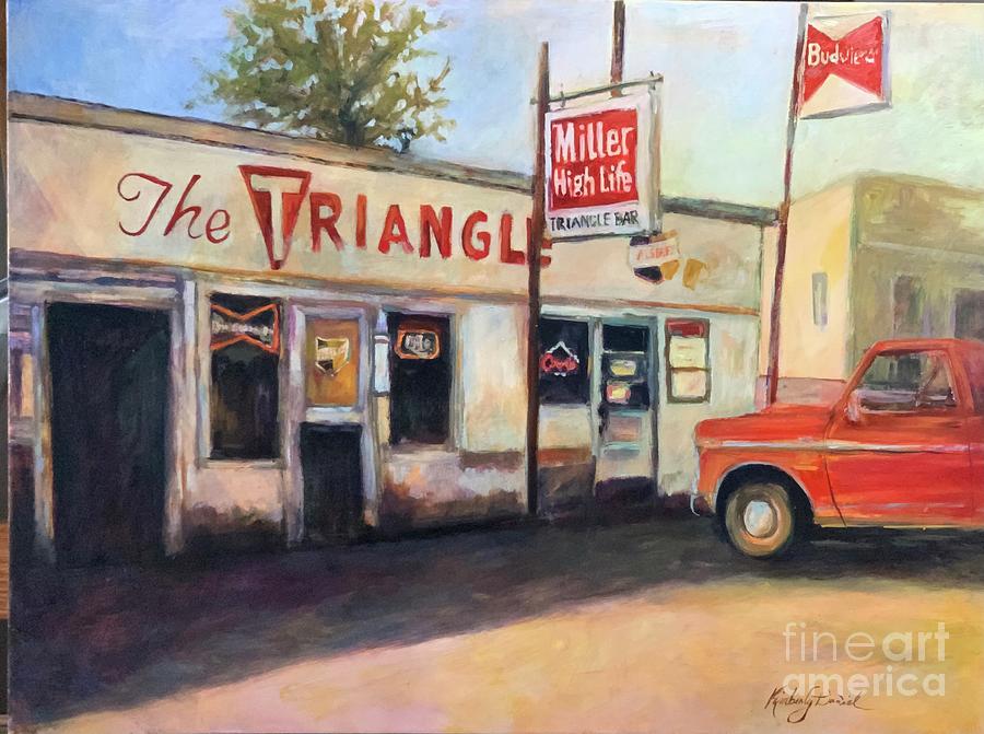 The Triangle Painting by Kimberly Daniel The Triangle Painting by Kimberly Daniel