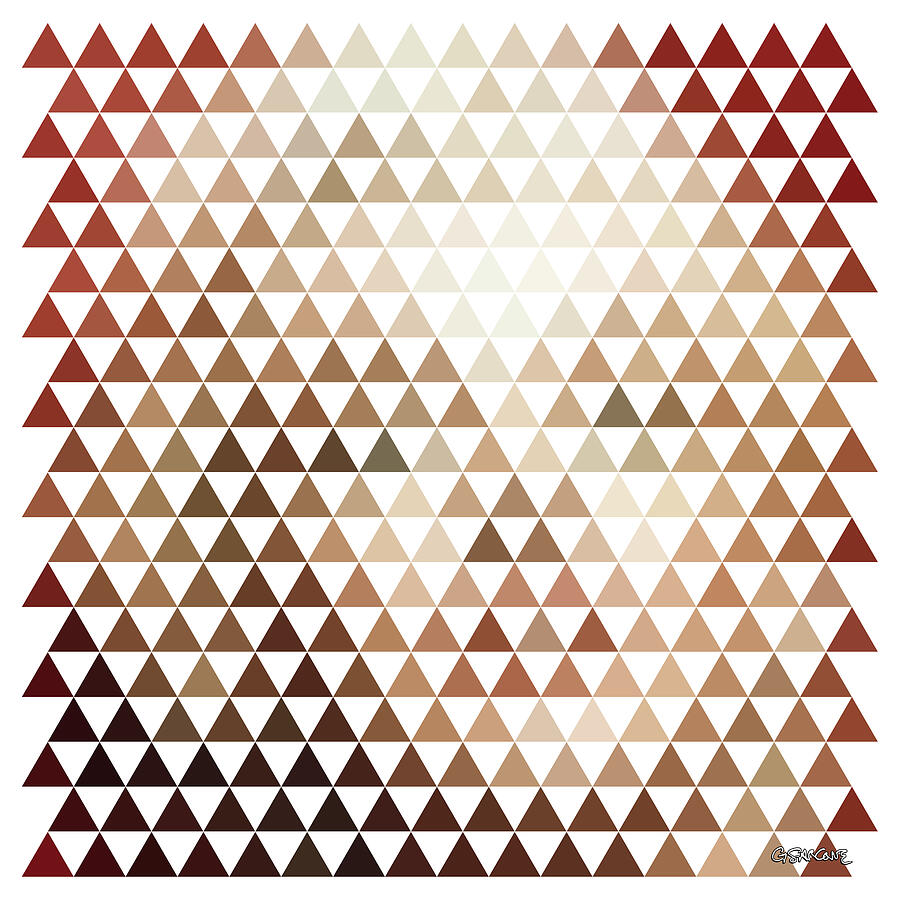 The Triangles of Beauty Mixed Media by Gianni Sarcone The Triangles of Beauty Mixed Media by Gianni Sarcone
