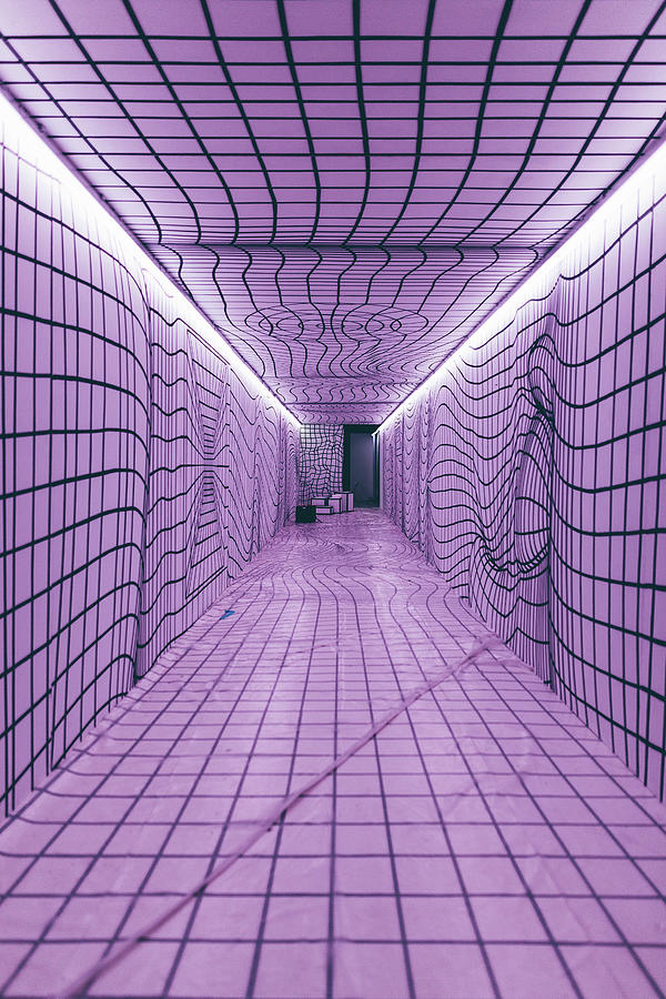 The Trippy Hallway Photograph by Jesus Martinez | Fine Art America