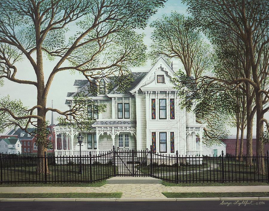The Truman Home Painting by George Lightfoot