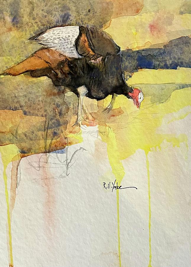 The Turkey Painting by Robert Yonke