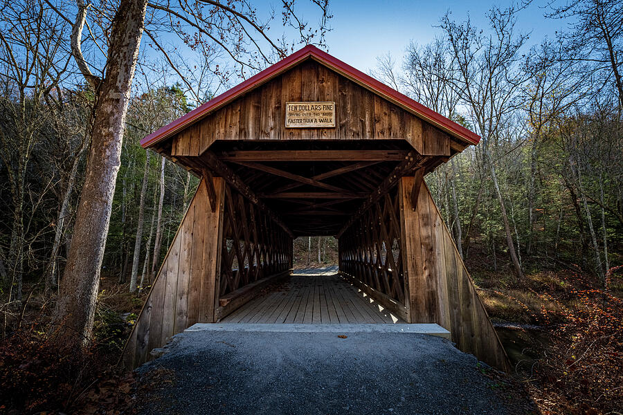 The Turnwood Covered Bridge Photograph by Kevin Suttlehan The Turnwood Covered Bridge Photograph by Kevin Suttlehan