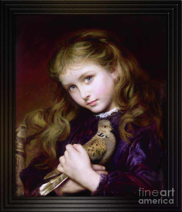 The Turtle Dove by Sophie Gengembre Anderson by Xzendor7 The Turtle Dove by Sophie Gengembre Anderson by Xzendor7
