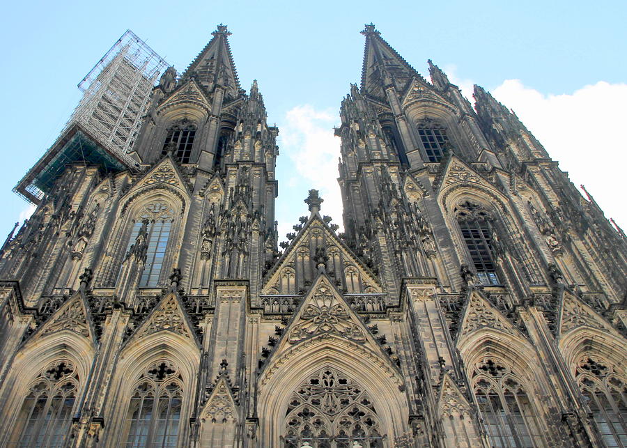 The Twin Spires of the Cologne Cathedral Photograph by Laurel Talabere ...