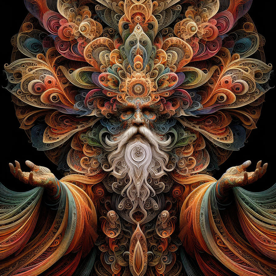The Twisted Magi Digital Art by Bill and Linda Tiepelman