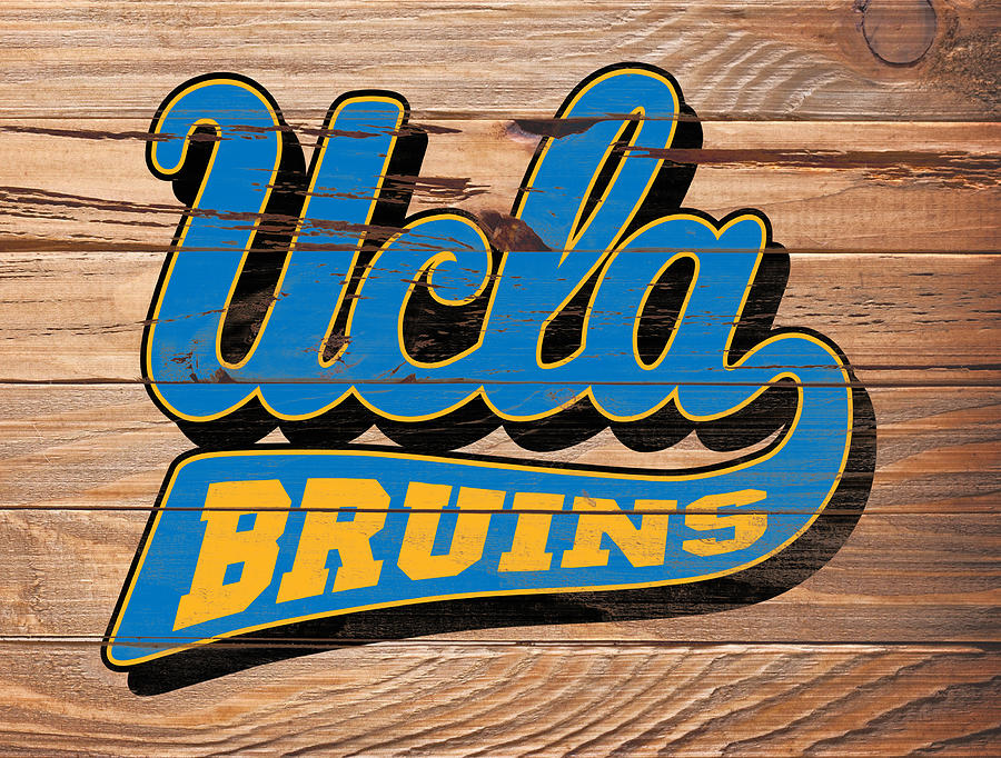 The UCLA Bruins 1u Mixed Media by Brian Reaves