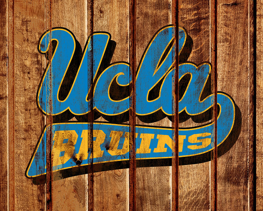 The UCLA Bruins 2v Mixed Media by Brian Reaves