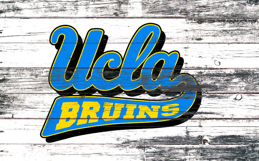 The UCLA Bruins 2w Mixed Media by Brian Reaves