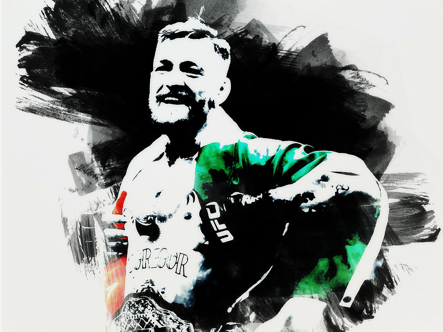The Ultimate Fighter Conor McGregor 1e Mixed Media by Brian Reaves