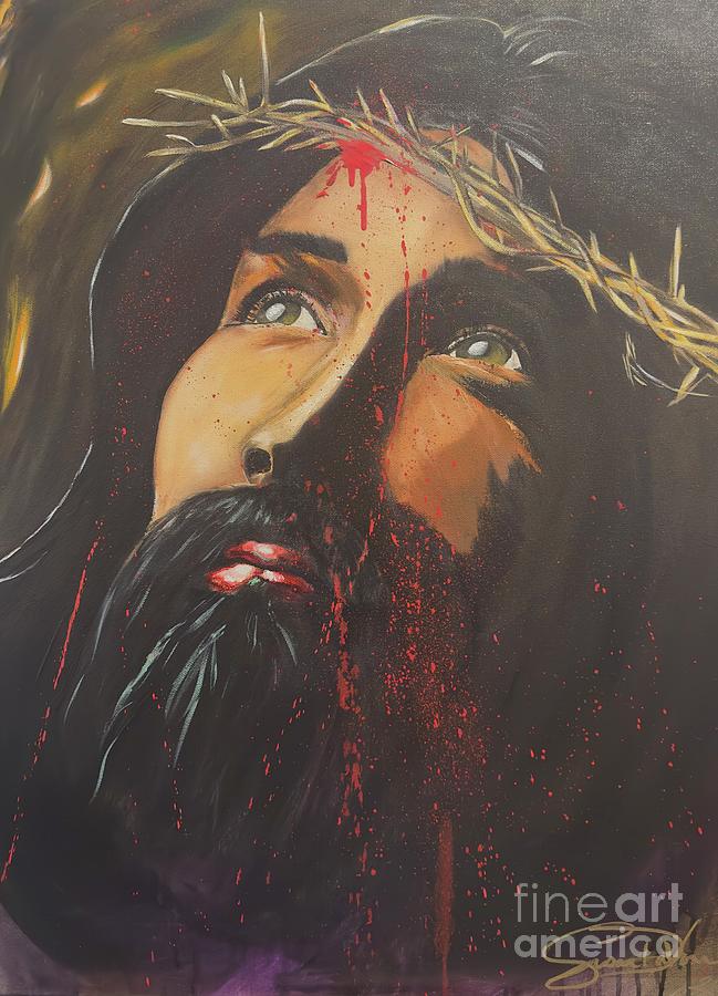 Jesus Christ Painting - The Ultimate Sacrifice by Susan Martinez