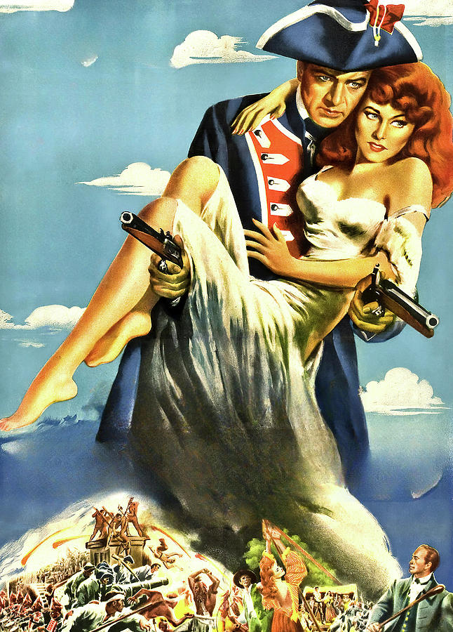 The Unconquered, 1947, movie poster painting Painting by Movie World Posters
