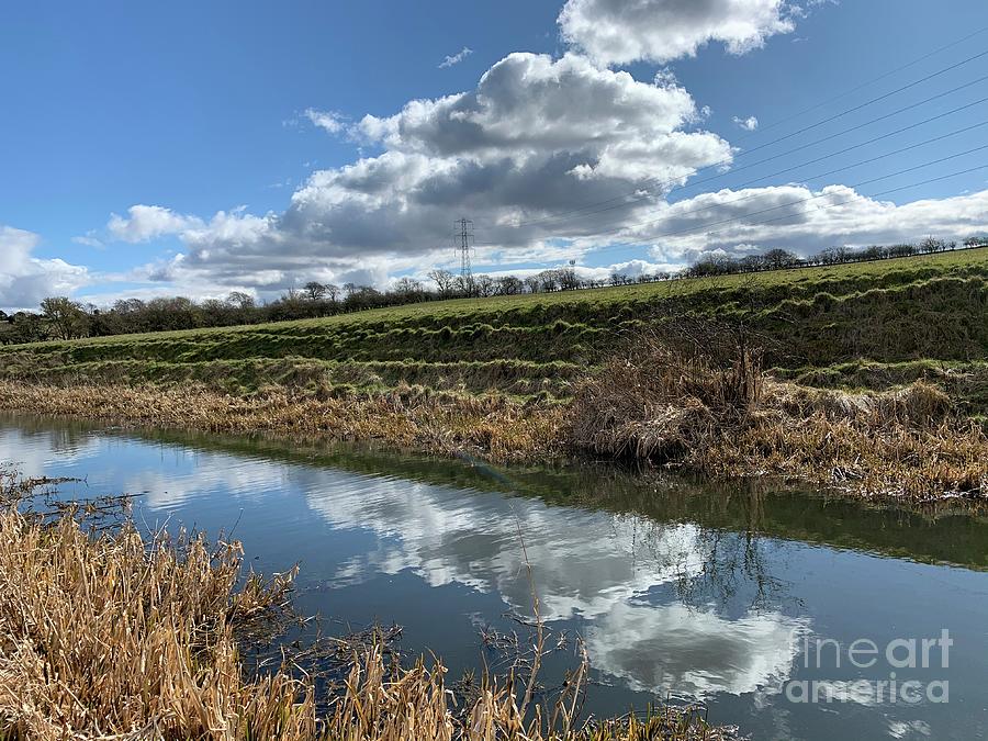 Landscape Photograph - The Union canal , Polmont by David Rankin