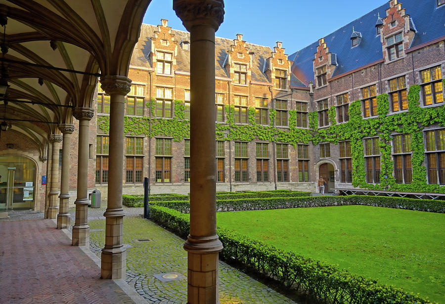 The University of Antwerp in Belgium Photograph by James Byard Pixels