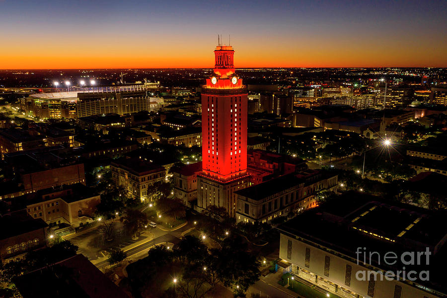 University Of Texas Photograph - The University of Texas at Austin was named one of the best schools in the world by Dan Herron