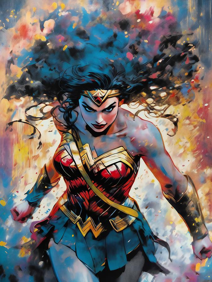 The Unveiled Heroine Digital Art by Samuel HUYNH The Unveiled Heroine Digital Art by Samuel HUYNH