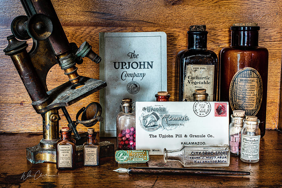 The Upjohn Pill and Granule Co. Products Photograph by William Christiansen