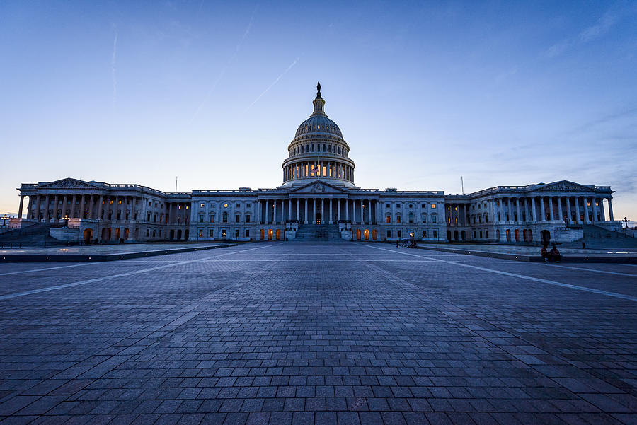 The U.S. Capitol Building Photograph by Geoff Livingston