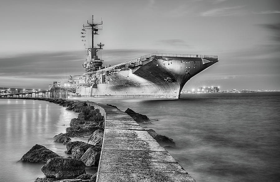The USS Lexinton Photograph by JC Findley