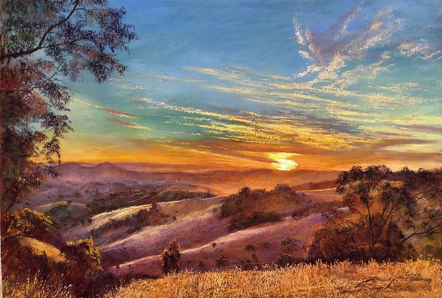 The Valley of a Thousand Hills Painting by Lynda Robinson