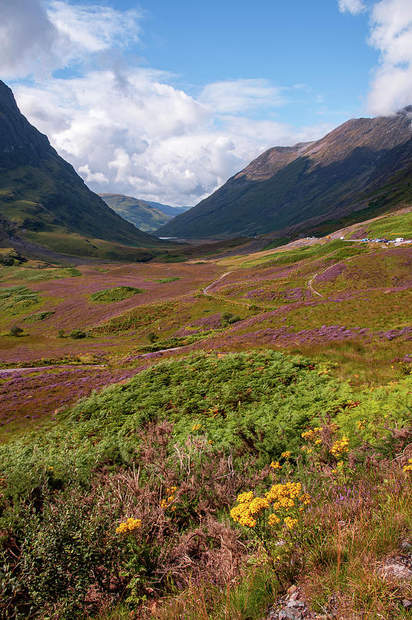 The Valley of Glencoe Scotland Photograph by Jenny Rainbow