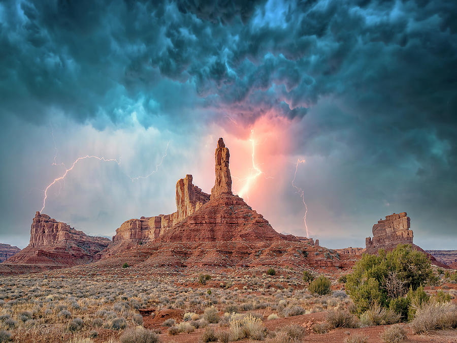 The Valley Of The Gods at Medicine Hat Photograph by Dominic Piperata