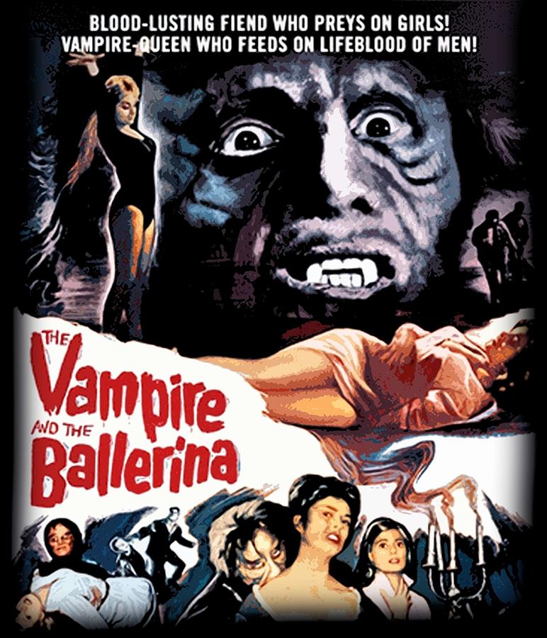 The Vampire and the Ballerina Poster Digital Art by Joshua Williams ...