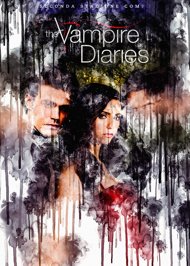 The Vampire Diaries 17 Digital Art by Kacy Fulton