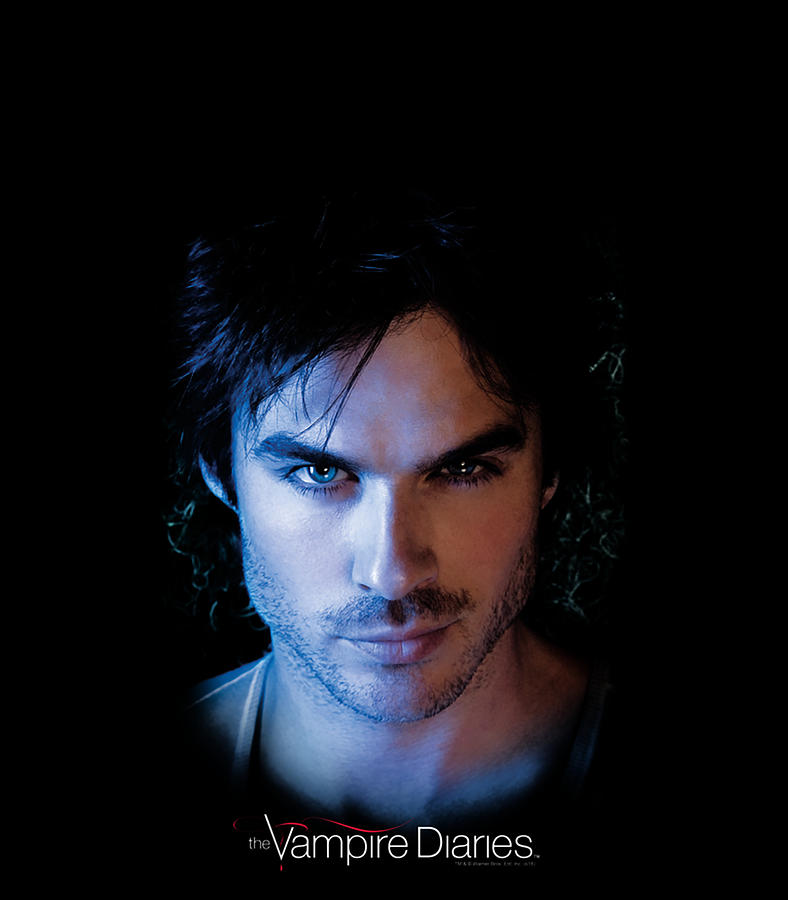 The Vampire Diaries Damon Digital Art by Thanh Nguyen