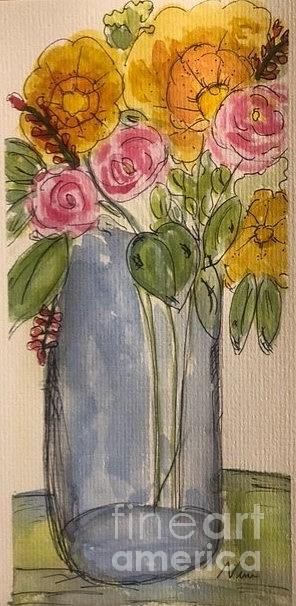 The Vase Painting by Nina Jatania