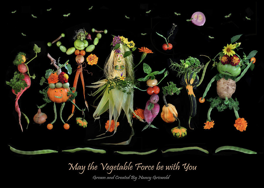 The Vegetable Crusaders  Photograph by Nancy Griswold