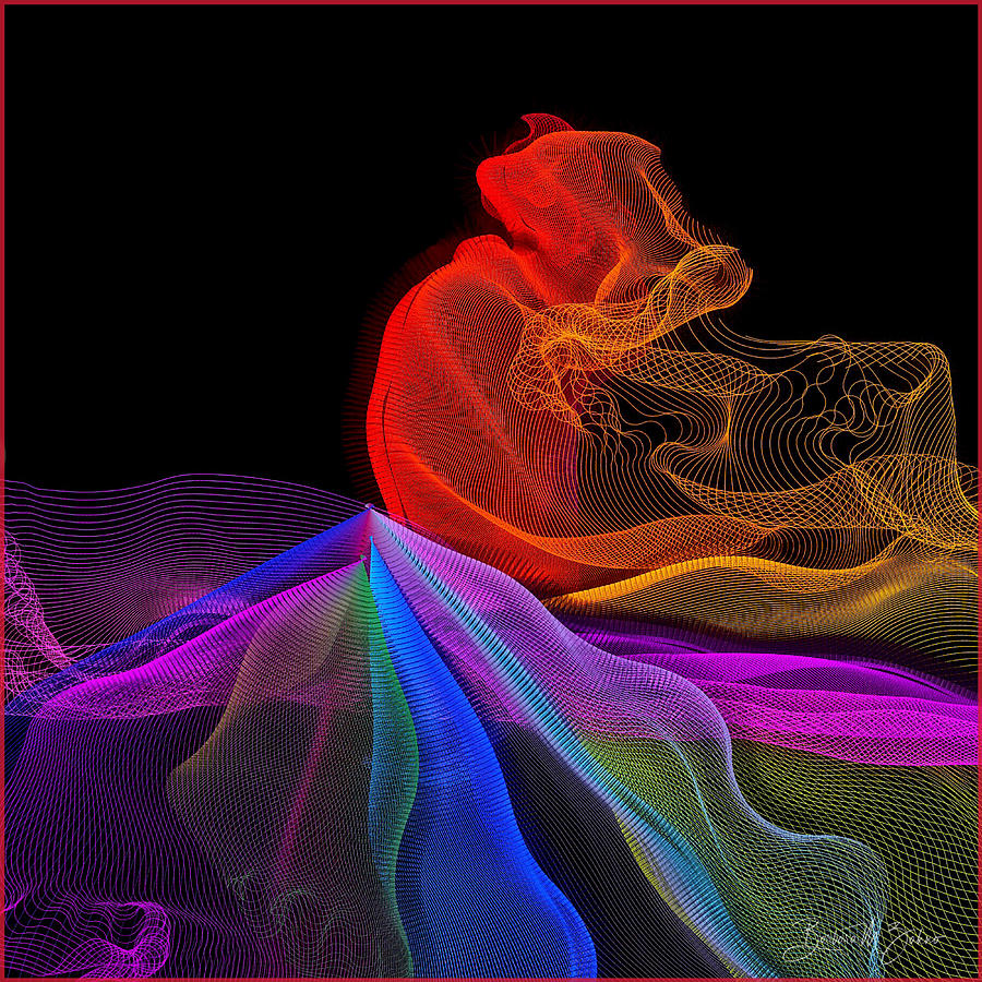 The Veils - Abstract - Series3 Photograph by Barbara Zahno