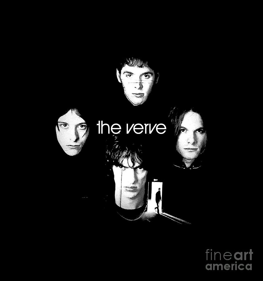 The Verve Band Members Digital Art by Yvonne F Turney - Pixels