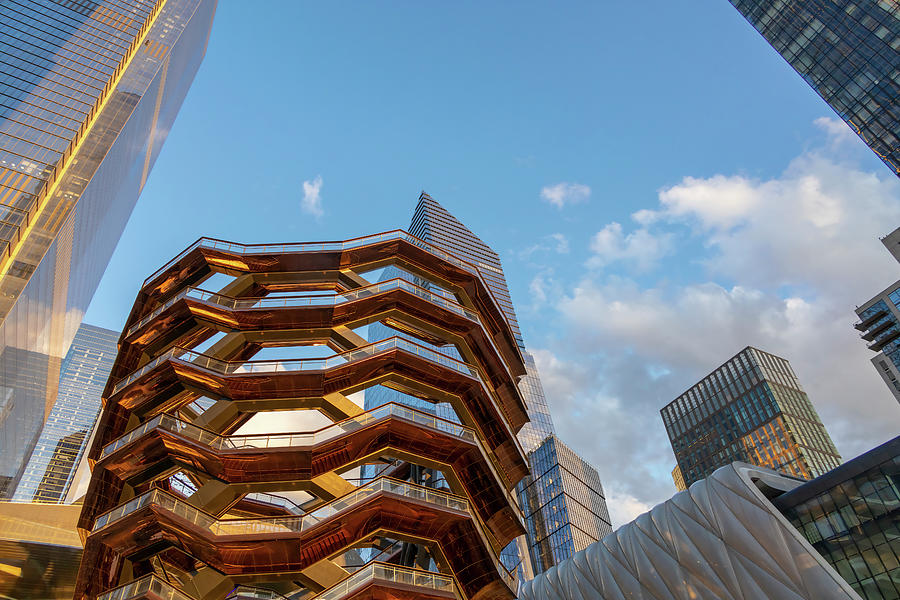 The Vessel in Hudson Yards, New York City, USA 2 Photograph by John ...