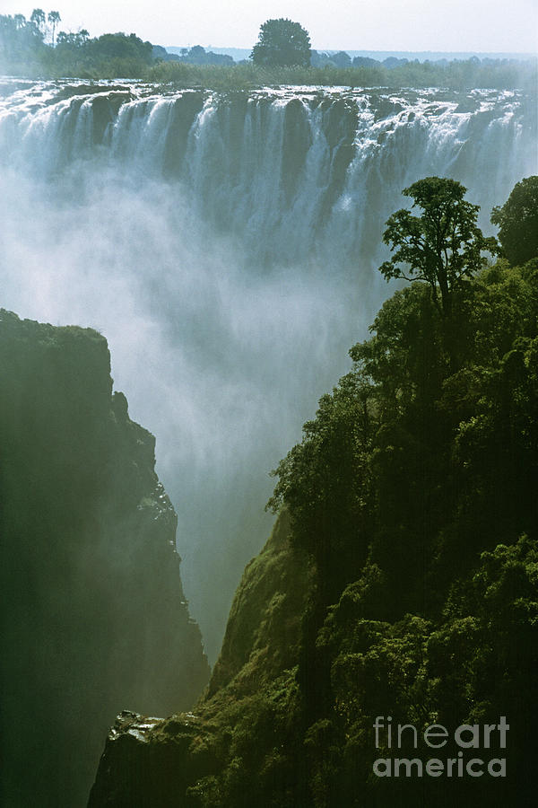 Landscape Photograph - The Victoria Falls by Alex Cassels