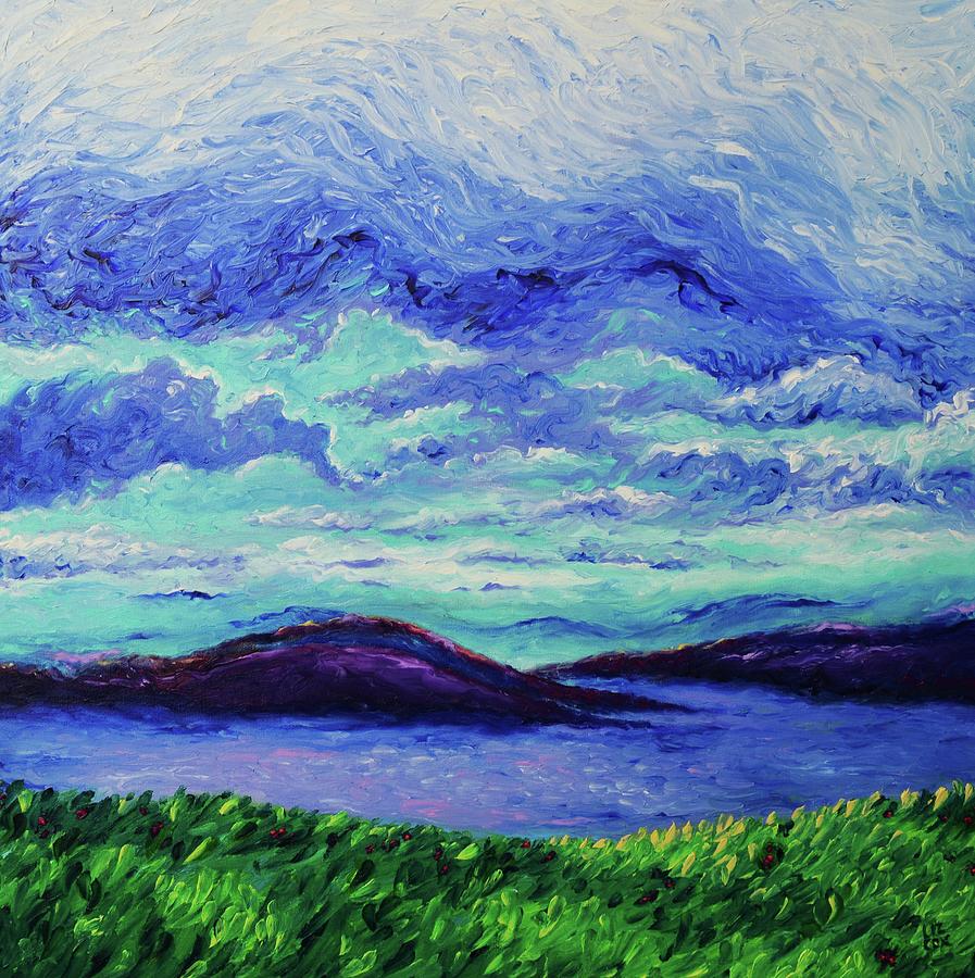 The View Painting by Elizabeth Cox