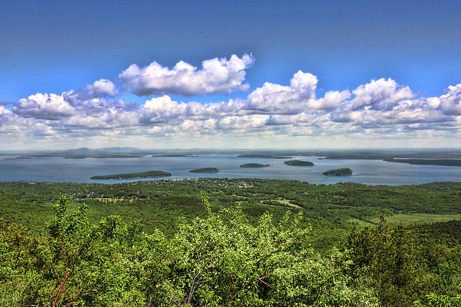 The View From Cadillac Mountain, Acadia Np Photograph