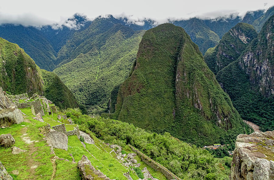 The View From Machu Picchu Photograph by Aydin Gulec