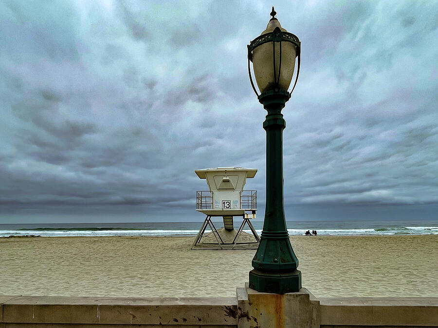 The view from the Strand in Mission Beach, California Photograph by Bonnie Colgan
