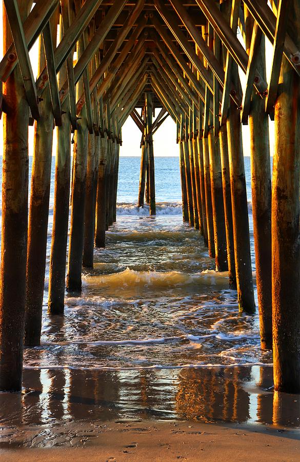 The View from Under Pier 14 Photograph by Gregory A Mitchell ...