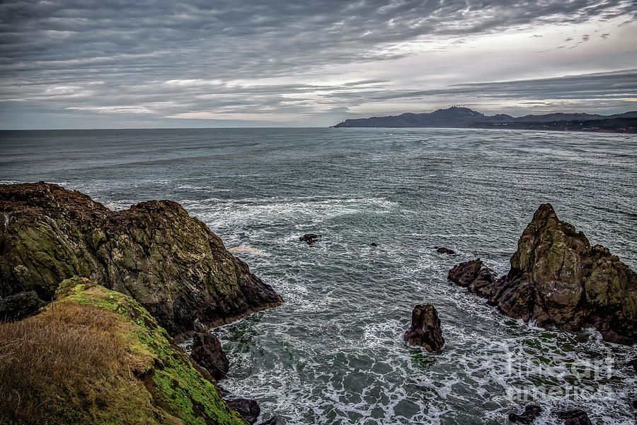 Native American Photograph - The View from Yaquina Head by Jon Burch Photography