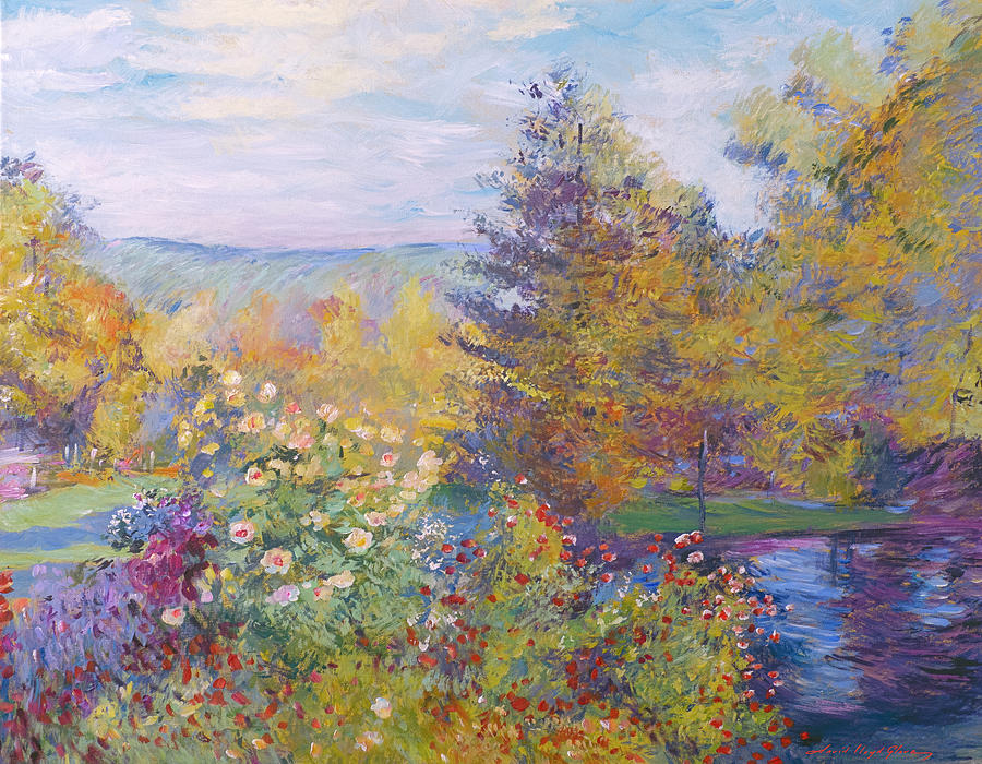 The View Of The City Park Painting