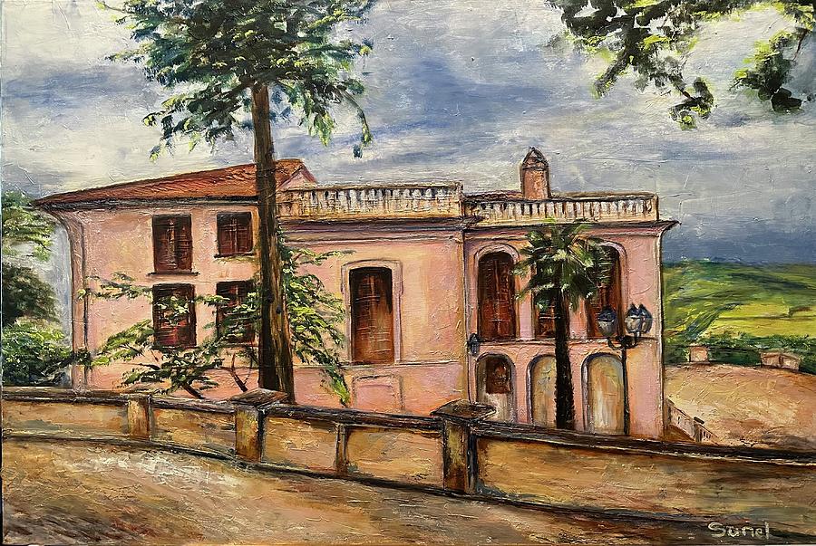 The Villa Painting by Sunel De Lange