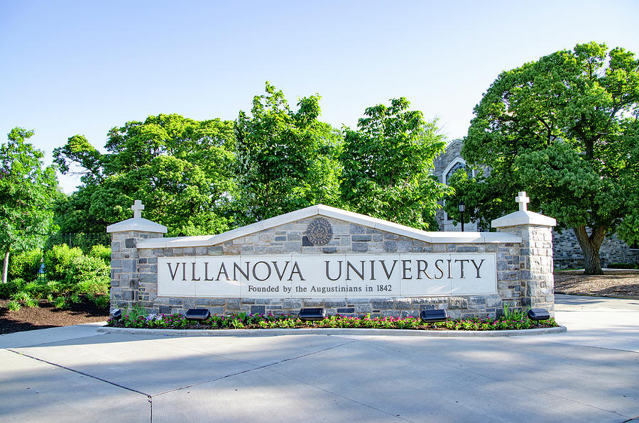 The Villanova University - Villanova Pa Photograph by Bill Cannon - Pixels