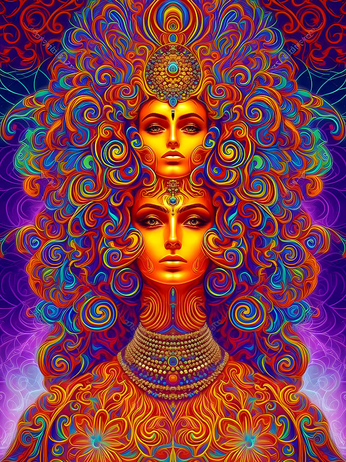 The Vision Of Goddess V Digital Art by Geektropolis X - Fine Art America