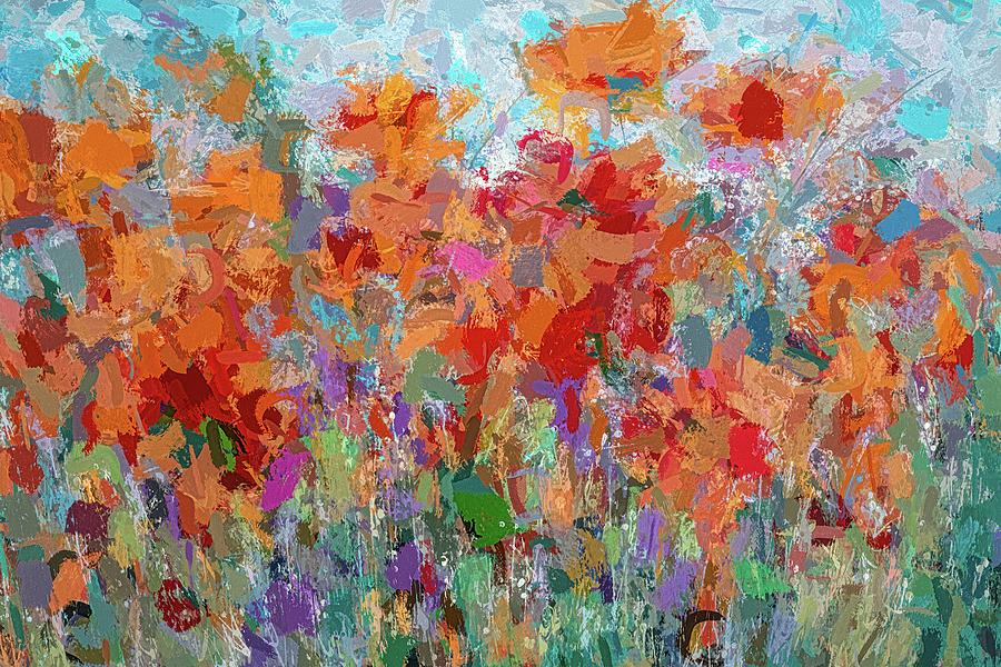 The Visionary Poetry Abstract II by OLena Art - Lena Owens The Visionary Poetry Abstract II by OLena Art - Lena Owens