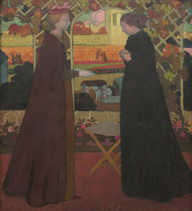 The Visitation Painting by Maurice Denis