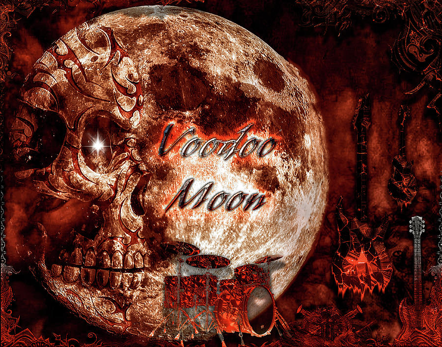 The Voodoo Moon Digital Art by Michael Damiani