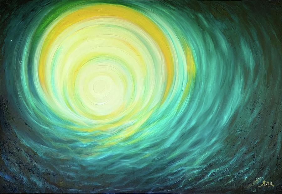 The Vortex Painting by Michelle Pier