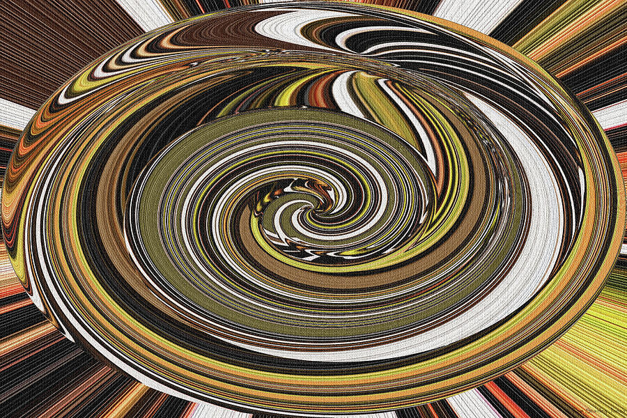 The Vortex Mixes Colors Digital Art by Tom Janca The Vortex Mixes Colors Digital Art by Tom Janca